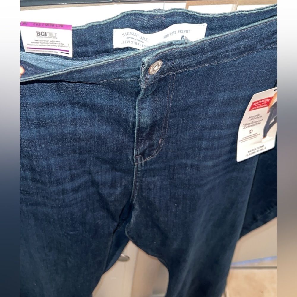 Mid Rise Skinny Jeans- 26S - Picture 5 of 7